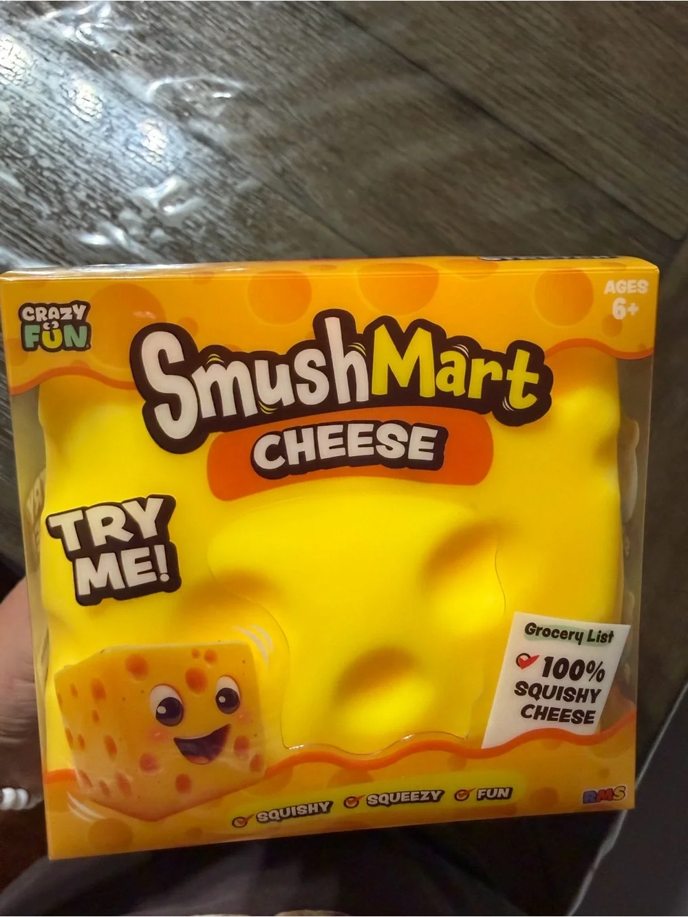 Cheese Squishy Toy